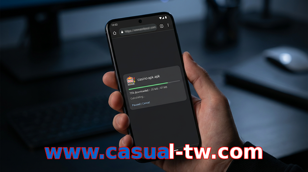 Main screen of Www.casual-tw.com apk page for PK players