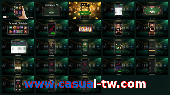 Main screen of Www.casual-tw.com bet page for PK players