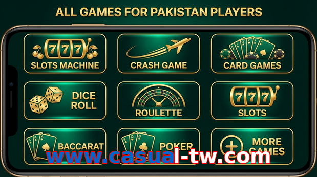 Main screen of Www.casual-tw.com games page for PK players
