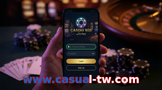 Main screen of Www.casual-tw.com login page for PK players